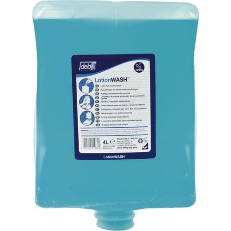 Loción limpiadora para manos Estesol – Deb Lotioncartouche 4 L – 4 L – Retráctil