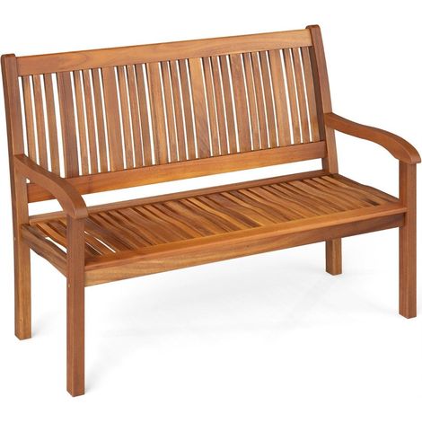 Panca da giardino in legno 2 3 posti capacita 320 kg