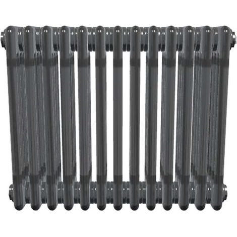 Bircham - Raw Metal Column Radiator H500mm x W611mm 4 Column (1/2)