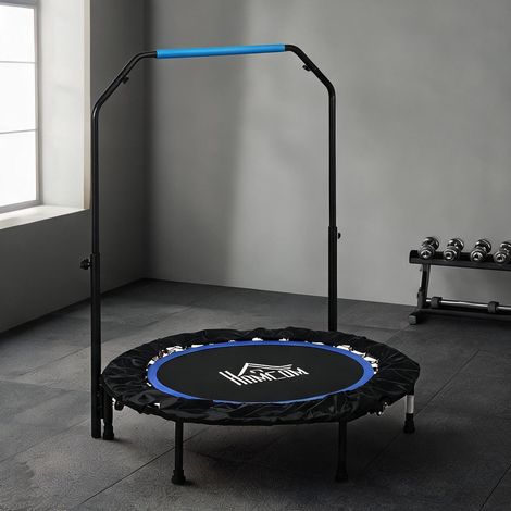 Trampoline d'exercice pliable 102 cm avec poignée réglable (1/5)