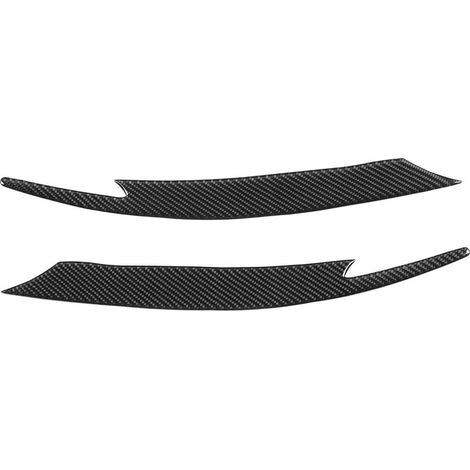 Par de pegatinas de fibra de carbono para párpados de faros, cubiertas autoadhesivas para cejas de faros, aptas para Subaru Impreza WRX STI 2008 – 2011 (1/5)
