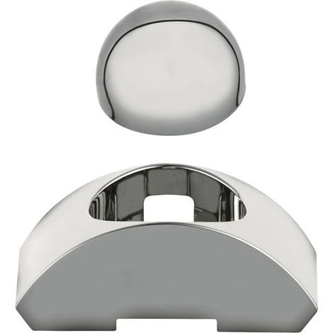 Grohe Umstellknopf für Einhand-Wannenbatterien, Nickel poliert, 46529BE0