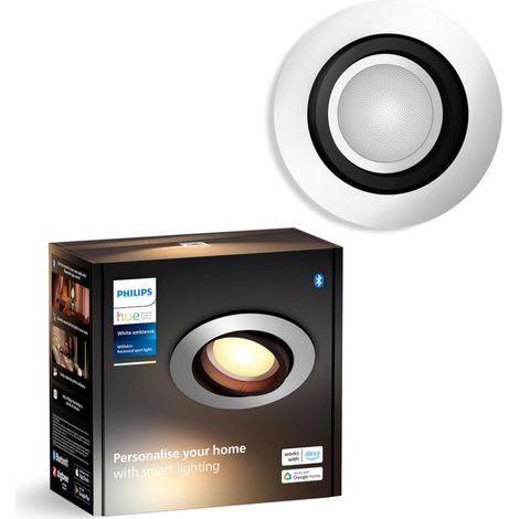 Spot Encastré Milliskin, Lot de 1, Aluminium (1/5)