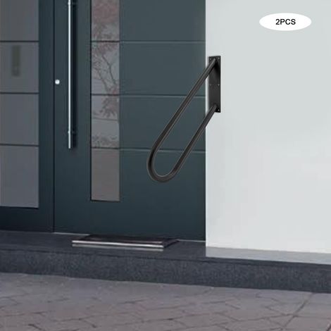 Treppen Handlauf U-Form Wand Halterung Metall Haus Geländer Außentreppe Handlauf