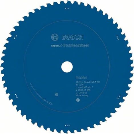 Bosch Accessories Expert for Stainless Steel 2608644285 Kreissägeblatt 305 x 25.4 x 2.2 mm Zähneanza (1/4)