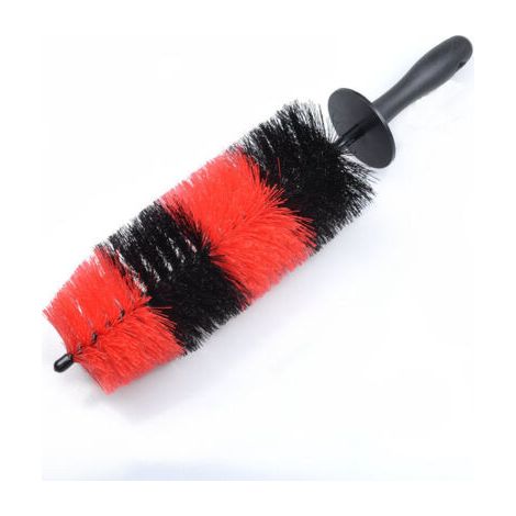 Sollbry Brosse de Nettoyage pour Jante Efficace,Brosse de Roue Principale, Brosse pour Détail de Pneu de Jante, Utilisation Polyvalente pour Roues, Jantes, Embouts D’échappement, Motos (1/4)