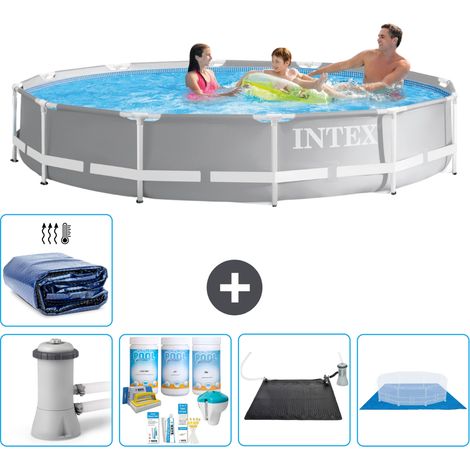 Prism Frame Pool Rund - 366x76 cm - 6-teilig S20570 (1/5)