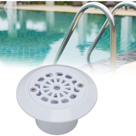 [Grille de Drain pour Piscine] GPO Acessoires de Piscine Débit Régulable Couverture Plastique Durable 95g