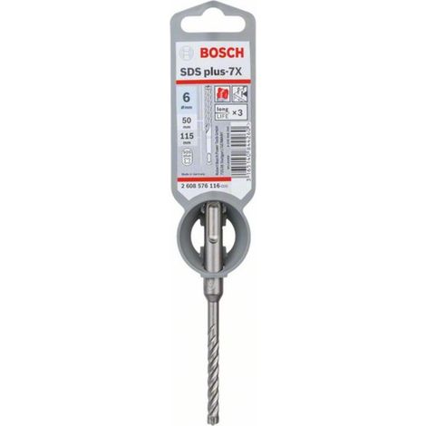 Broca SDS plus plus-7X 6,0x 50x115mm Bosch