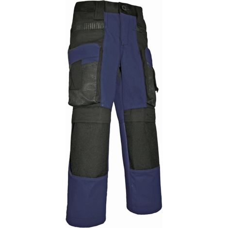 Eiko Kinder Arbeitshose blau/schwarz 110/116