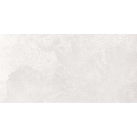 Mexen Evolution White grès émaillé rectifié G1, carreau sol et mur 120 x 60 cm, carving - TL437-120-060-04