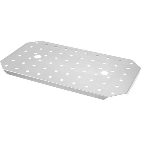 Abtropffläche aus Stahl für GN 1/4 Behälter Kitchen Line - HENDI 806593 (1/2)