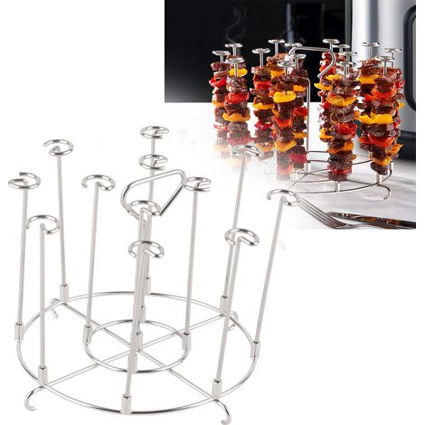 grill à brochettes pour friteuse à air (rond) (1/5)