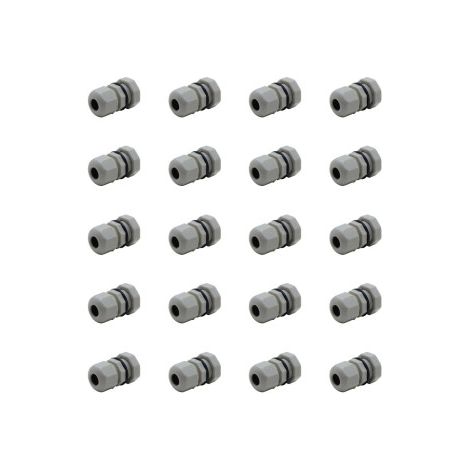 Digital - LOT de 20 Presse-u00e9toupe IP67 M25 - de 13 u00e0 19mm - polyamide - Ru00e9f. : 42158x20 (1/4)