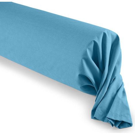 Taie de traversin - Prémium - 45 x 185 cm - 100% coton - Certifiée Oeko-Tex - Douceur et robustesse (1/3)