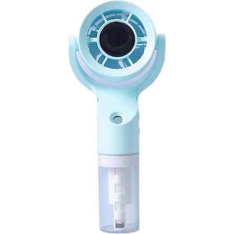 Ventilador portátil recargable por USB con función de nebulización - Mini ventilador de verano para viajes y oficina - KZQ (1/4)