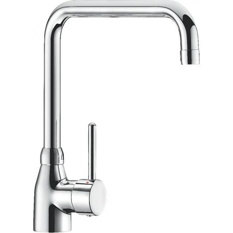 Mezclador mecánico de fregadero con caño giratorio 200 mm