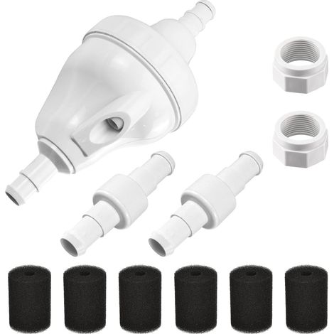 Nettoyeur de Piscine Valve Set G52 Améliorée + Tuyau D20 Pivotant à Roulement +D15 Kit Aveur de Queue de Tuyau Convient pour Po-laris 180 280 380 480 3900 Sports Robot Piscine (1/5)