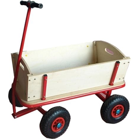 Holzbollerwagen Maße: 95x61x56,5 cm