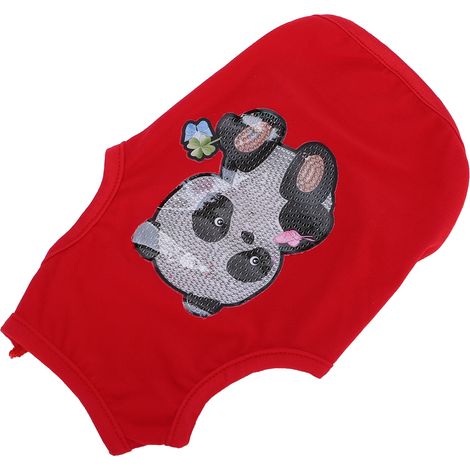 T-shirt rouge S avec un adorable motif diamant pour animaux de compagnie (1/5)