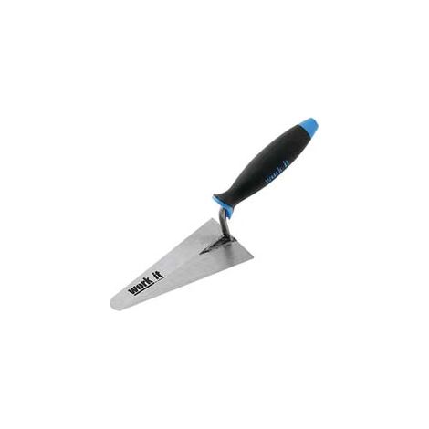 CAZZUOLINO WORK-IT PUNTA TONDA MANICO IN GOMMA- - mm.140 - 40720 - 12 pezzi AUSONIA