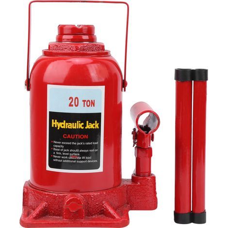 Crics-bouteilles hydrauliques pour la construction automobile, industriel, agricole, 20 tonnes (1/5)