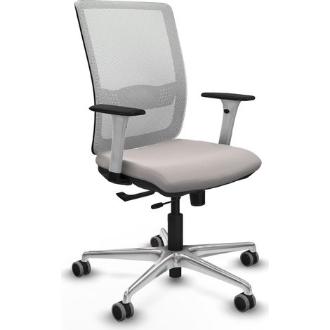 Chaise piqueras y crespo Haches blanc cuir synthétique confort (1/2)
