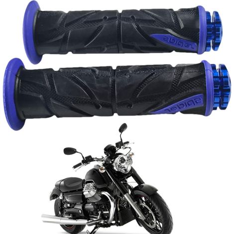 Poignées d'accélérateur de moto, poignées antidérapantes pour guidon de vélo, poignées de guidon d'accélérateur, accessoires de moto (1/5)