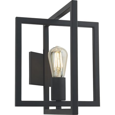 Applique Plaza - Metallo Nero Opaco (1/5)