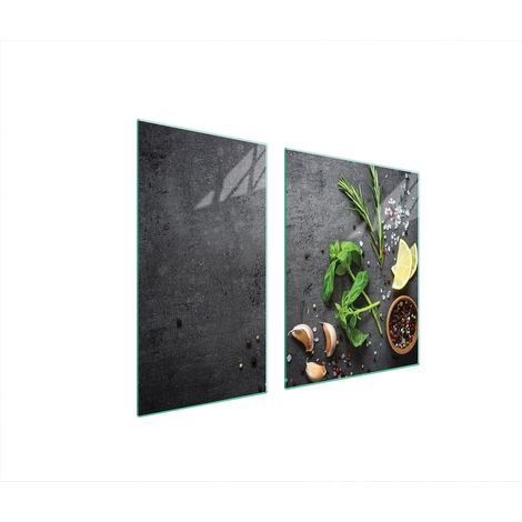 PLACA PROTECTORA DE VIDRIO PARA ESTUFA 90x52 PIZARRA (1/5)