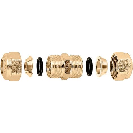 CALEFFI 903 Raccordo Diritto Intermedio Con O-Ring Ø14 Per Rame - 903014