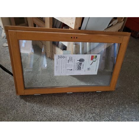 [jamais Utilise] Chassis Abattant Bois H60 X L100 Côtes Tableau Second Choix (n°gd25) Gd Menuiseries