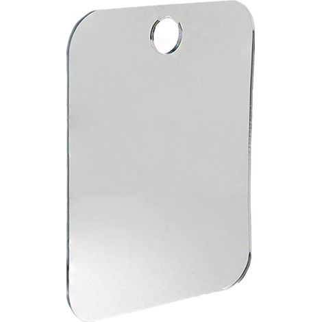 Miroir de salle de bain anti-buée avec crochet rasoir pour homme et femme (1/5)