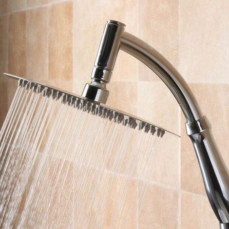 Nazalus-Hot Sale-Leistungsstarker Regenduschkopf – Hochdruck-Regenduschköpfe – Großer Wasserfallduschkopf mit Chrom-Finish – Universelles Duschzubehör zum Austausch