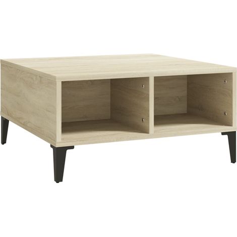 Maison Exclusive - Couchtisch Sonoma-Eiche 60x60x30 cm Holzwerkst