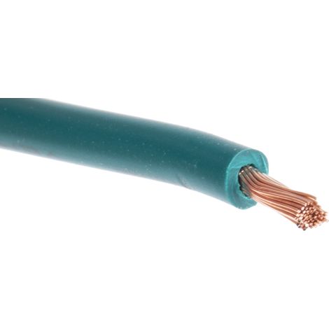 Fil automobile Fil de câblage/Monoconducteur, Vert, 1 mm², -40 +100 °C, 600 V, 30m ( Prix pour Bobine de 30 Mètres )