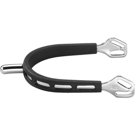 Speroni inglesi ultra fit extra grip in acciaio ricoperto in gomma con gambo arrotondato 25 mm