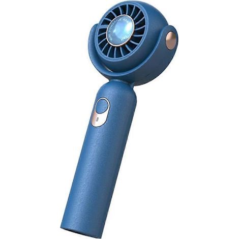 Ventilateur portable, ventilateur tour de cou, mini ventilateur de bureau, ventilateur multifonctionnel (bleu)-AquaForge (1/5)