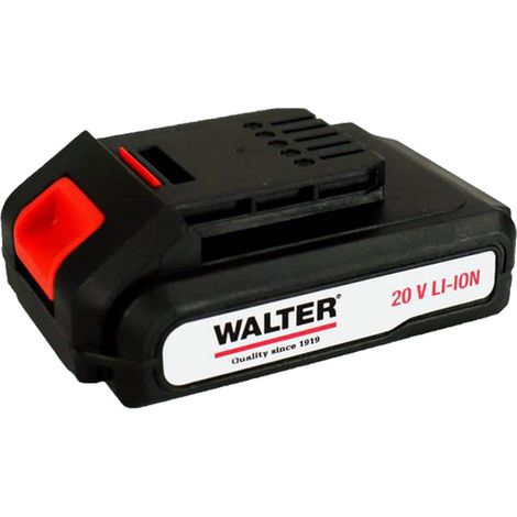 Batterie de rechange 20 V 1.500 mAh – Compatible meuleuse, scie sabre, ponceuse Ferrex – 624155 – Walter Werkzeuge