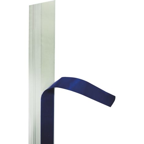 Plat pvc autocollant à lèvre en rouleau - Largeur (mm) : 50 - Longueur (ml) : 150 - - KINTECH