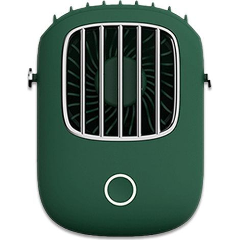 USB-aufladbarer Mini-Handventilator, kleiner Ventilator, zum Aufhängen am Hals, zum Aufhängen an der Taille, für faule Sportarten, tragbarer, leiser Ventilator (1/5)