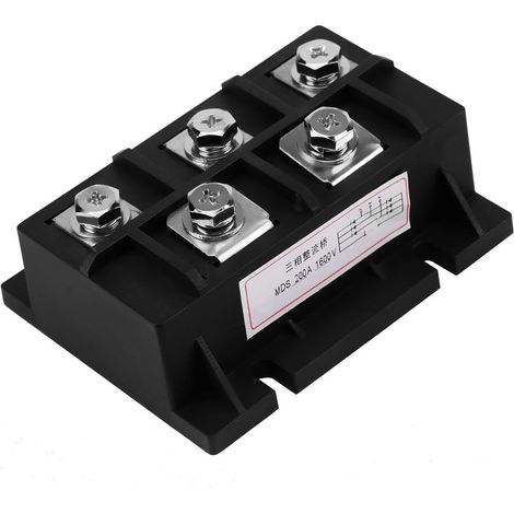 Module de puissance redresseur triphasé à pont de diodes MDS200A 200 A 1600 V (1/5)