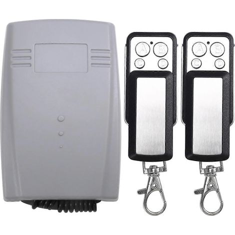 Récepteur de porte de garage 2 canaux 433 MHz, télécommande pour porte et portail, apprentissage par code tournant universel (1/4)