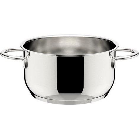 Lagostina Tiefe Pfanne Deliziosa Lagotherm Edelstahl 18/10 24 cm 5,5 l