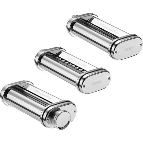 Tagliapasta e Sfogliatrice KitchenAid 5KSMPRA Set di 3 Pezzi in Acciaio Inossidabile (1/5)