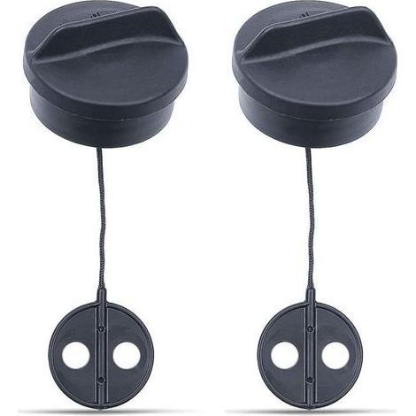2 Bouchons de réservoir d'essence, pièces de rechange pour débroussailleuses et tondeuses (1/5)