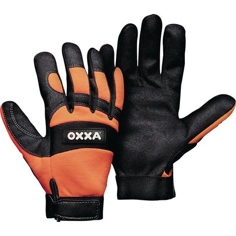 Gant X-MECH taille 10 noir/orange fluo Armor Skin® EN 388 catégorie EPI II OXXA
