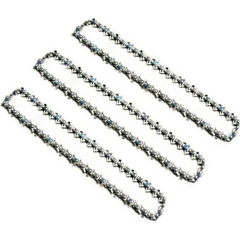 Packung mit 3 Kettensägenketten 20" (50,8 cm), 325,063" rechtwinklig, 38 Klingen, 76 Zubehörteile für Ölsägen. (1/4)