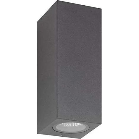 Applique Moderna Graphite Alluminio Esterno IP54