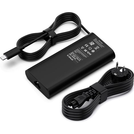 130W Chargeur USB C pour Dell XPS 15 9500 9510 9520 9530 9575 XPS 17 9700 9710 9720 9730 Precision 5550 5750 3560 3550 Latitude 7410 5520 5510 5420 Alimentation Type C Portable PC Adaptateur (1/5)
